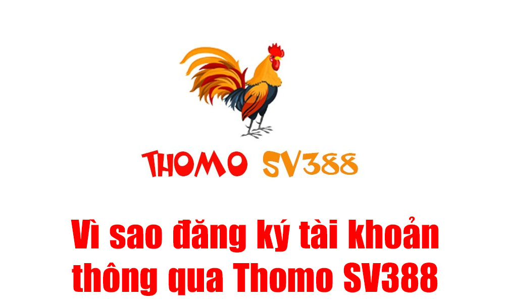 Vì sao đăng ký tài khoản thông qua Thomo SV388